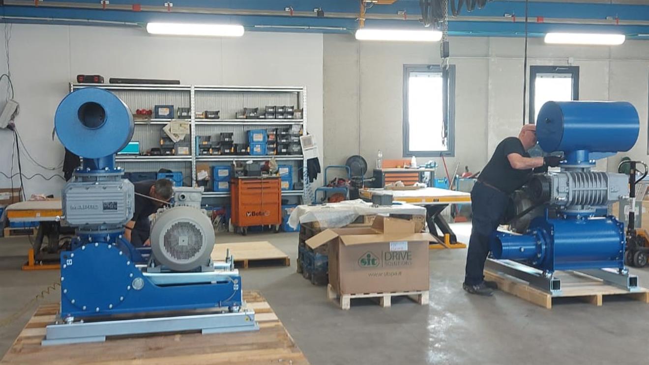 Irak İçme Suyu Arıtma Tesisi İçin Mapro Blower Testleri Başarıyla Tamamlandı. Irak İçme Suyu Arıtma Tesisi İçin Mapro Blower Testleri Başarıyla Tamamlandı..