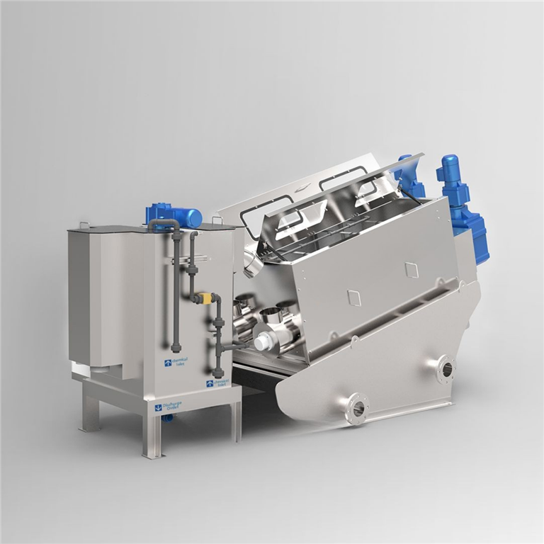 A Powerful Sludge Dewatering Solution from Aqua Proses: Multi Disc Screw Press A Powerful Sludge Dewatering Solution from Aqua Proses: Multi Disc Screw Press.