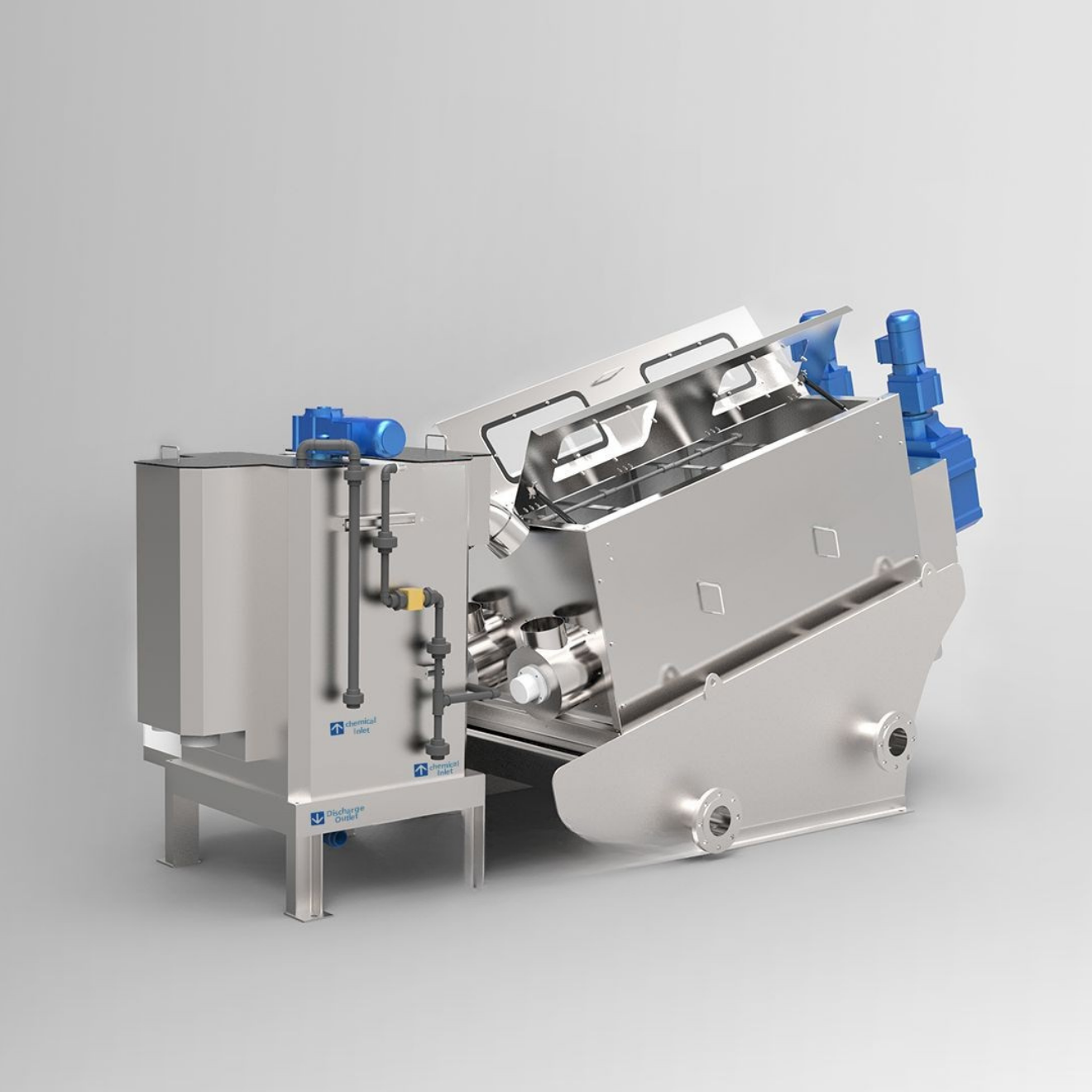 A Powerful Sludge Dewatering Solution from Aqua Proses: Multi Disc Screw Press A Powerful Sludge Dewatering Solution from Aqua Proses: Multi Disc Screw Press.