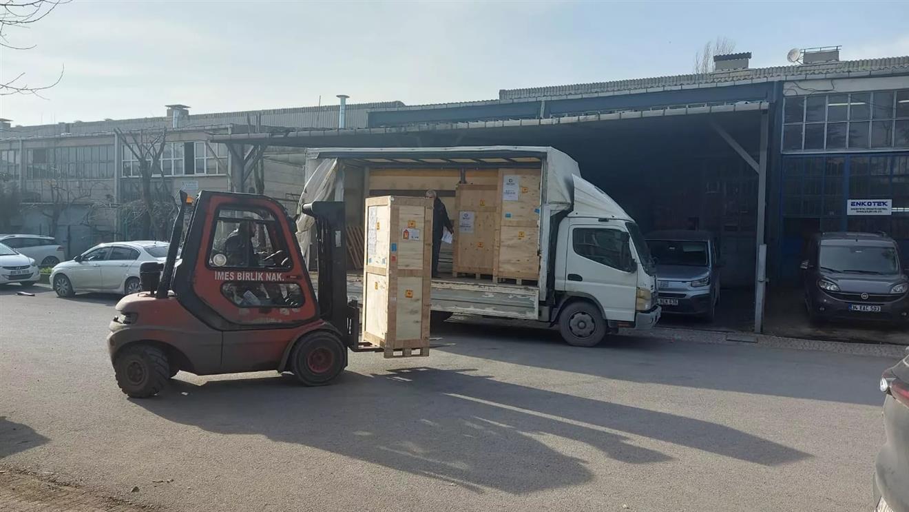 The UV Disinfection System for the Suruç Wastewater Treatment Plant Was Successfully Shipped.