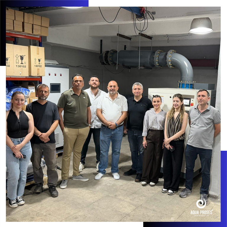Suruç Atıksu Arıtma Tesisi Turbo Blower Sisteminin Fabrika Kabul Testleri ve Sevkiyatı Tamamlandı.